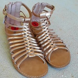 Dynasty Rose Gold Sandals